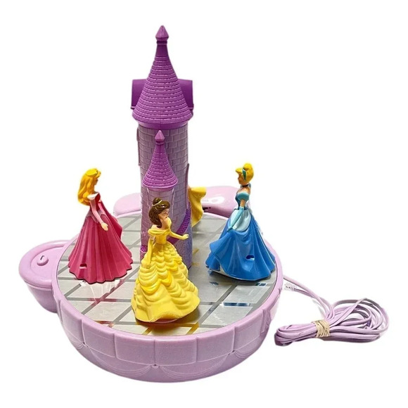 Disney Princess Castle Animated Telephone Action Rings  Works Landline - Picture 3 of 10